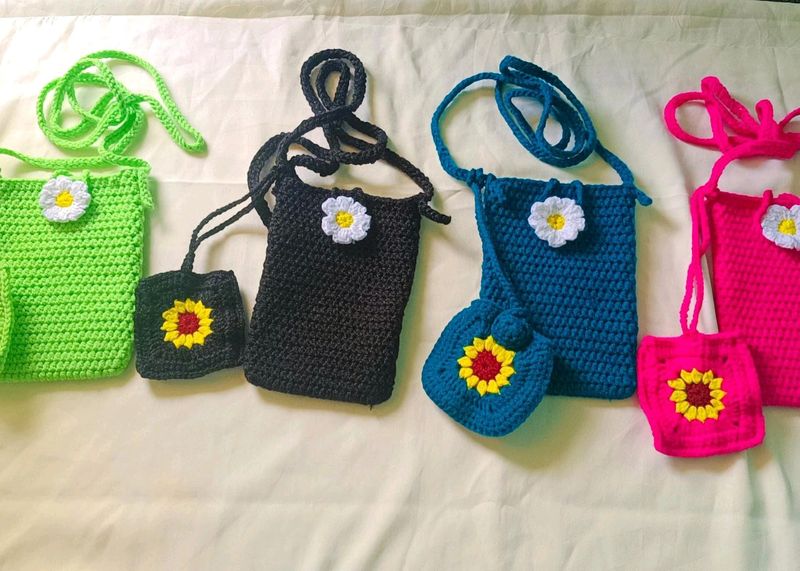 Crochet Phone Bag