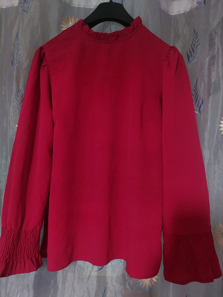 Dorothy Perkins Red Top In Pristine Condition (Siz