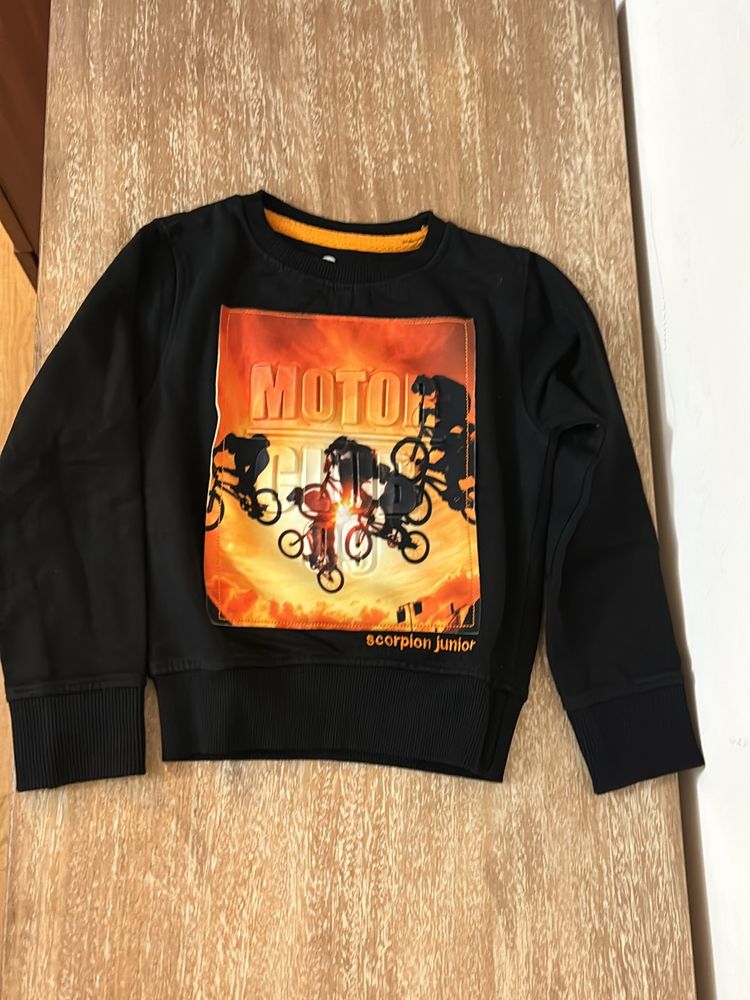 Black Sweatshirt For Kids