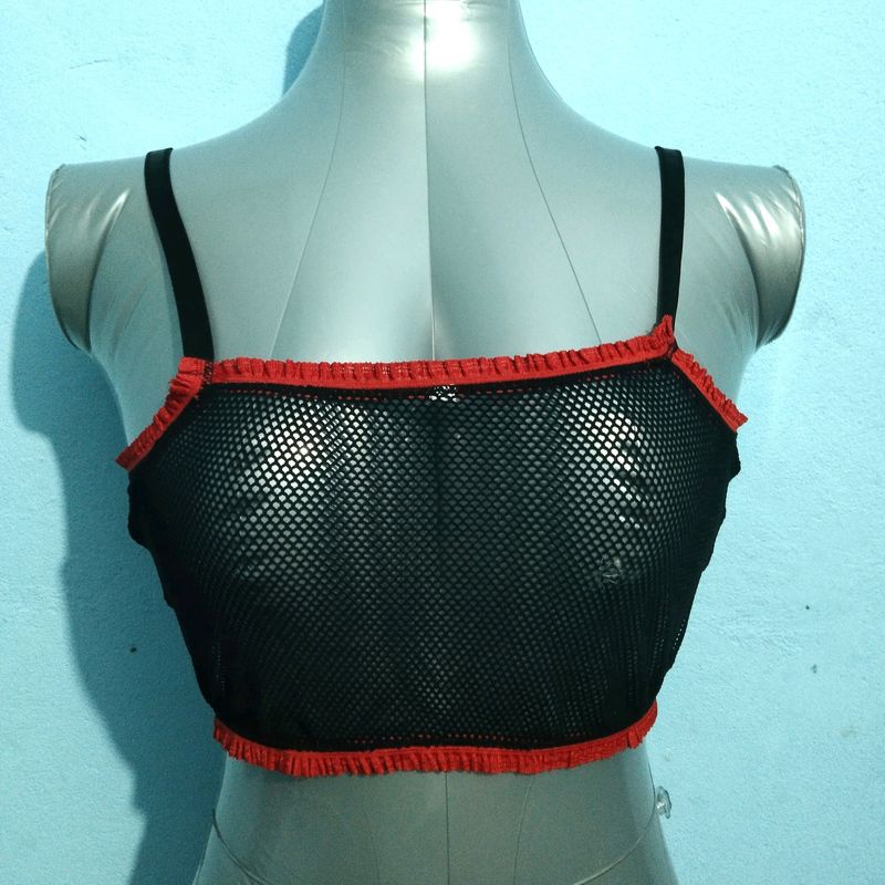 (351)Net Bra M