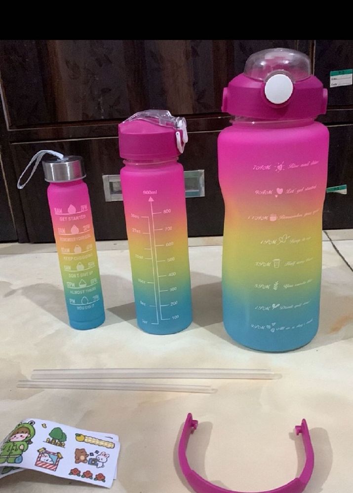 Sale🤩 3pc Motivational Bottle