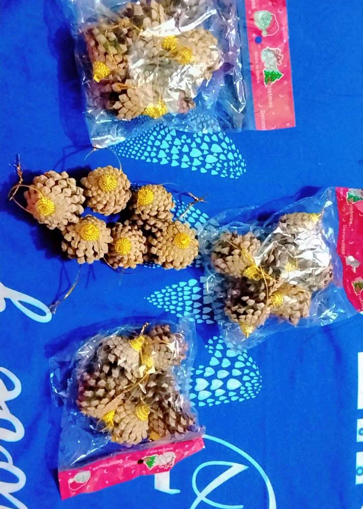 Natural Pinecones Pistachio Pine Cones Ornaments