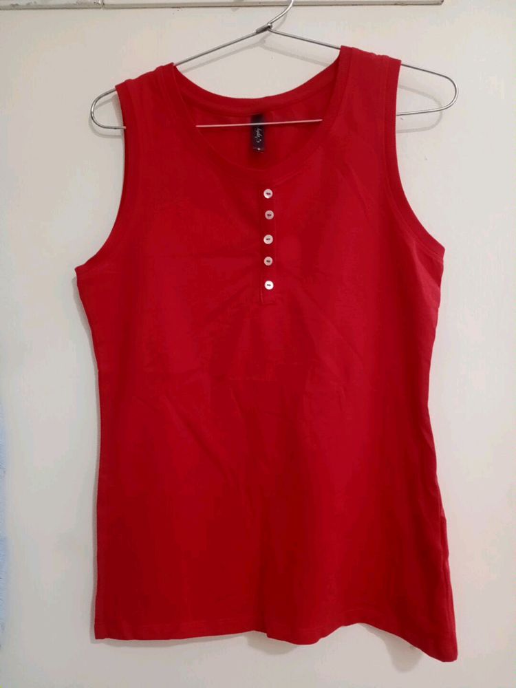 Beautiful Red Top For Women