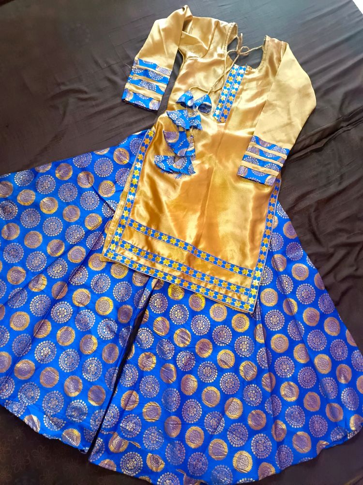 Bnarasi Silk Plazo Kurti 💥set