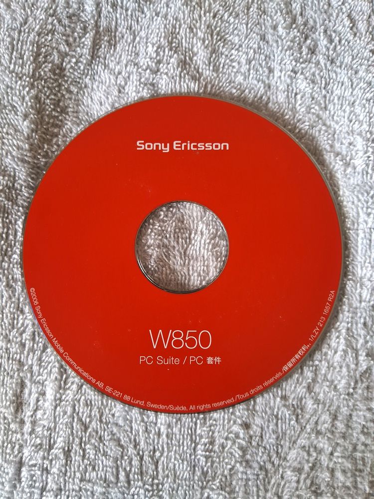 Sony W850 Software CD