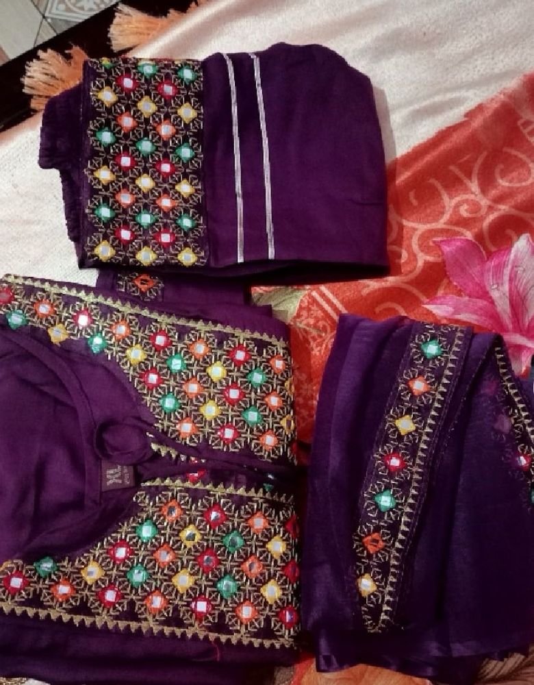 Kurta Pant Dupatta Set