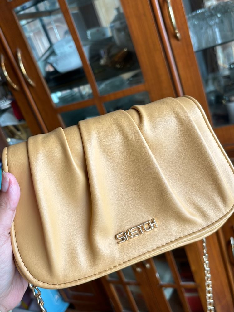 Mustard Yellow Sling Bag