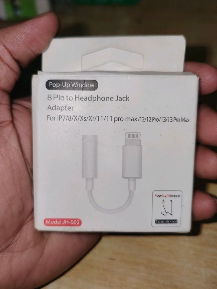 Apple 8pin To 3.5mm Jack For Iphones