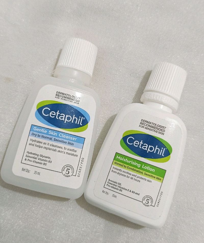 Cetaphil Cleanser & Moisturising Lotion