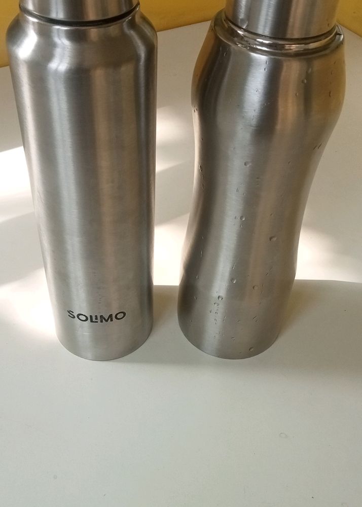 2 STEEL WATER BOTTLE