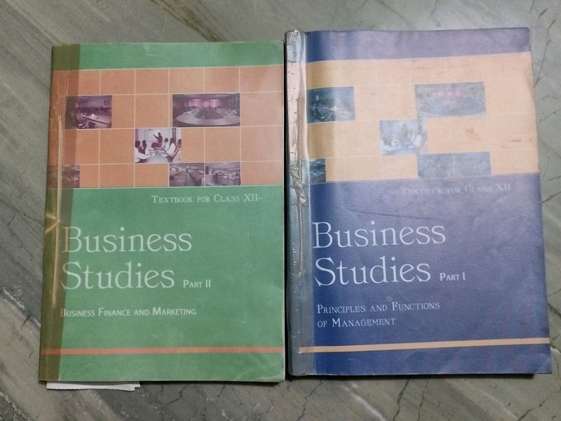 Class 12 NCERT BUSINESS STUDIES PART 1&2 SALE