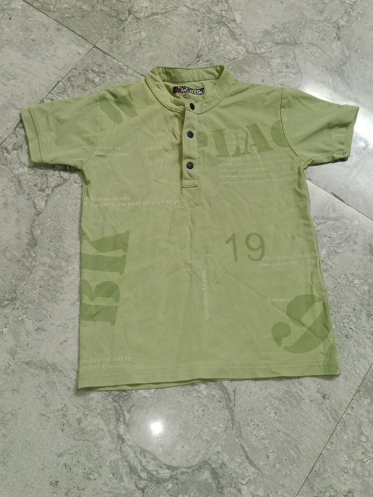 Green T Shirt WENZGO