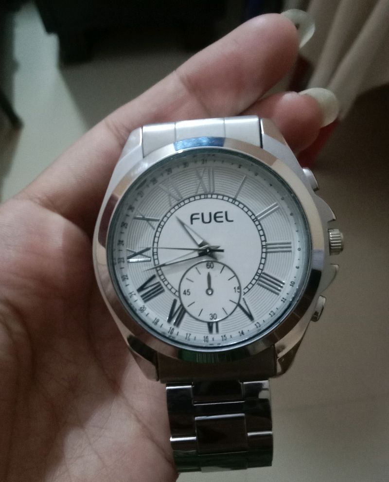 Silver Watch For Men