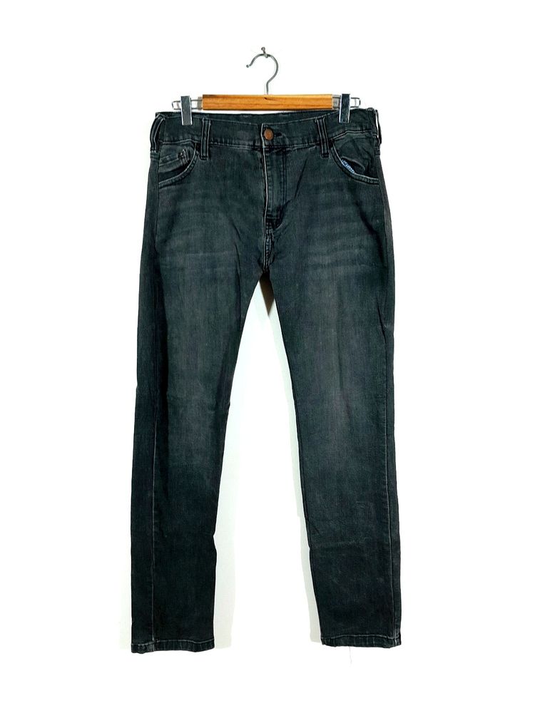 Charcoal Black Faded Jean's (Men's)