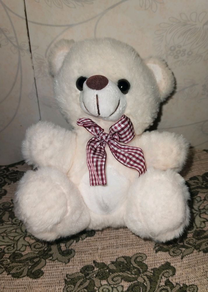 White Teddy Bear Plush