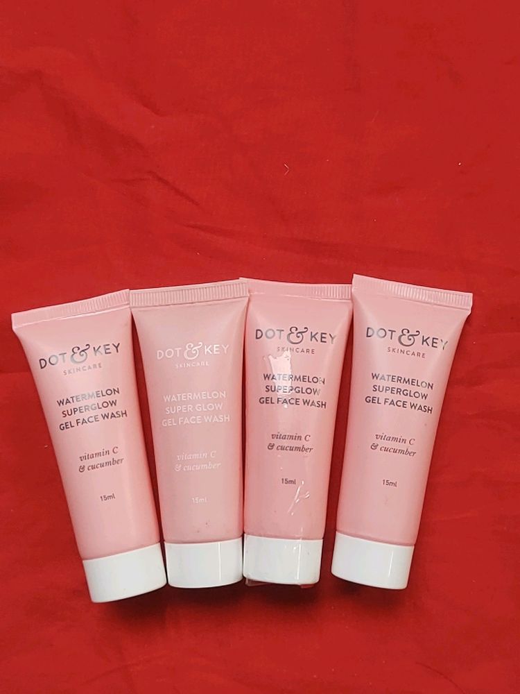 Pack Of Dot&Key Mini Face wash