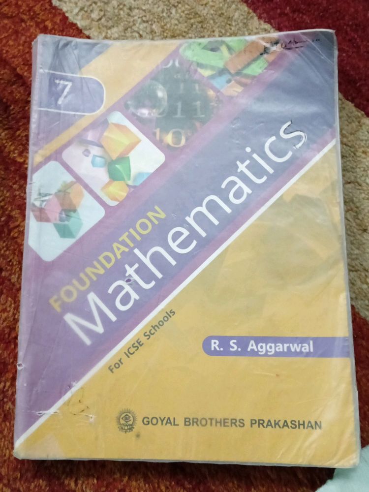 Maths Book Of Class 7