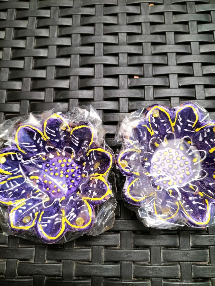 Colorful Diya - Set Of 2