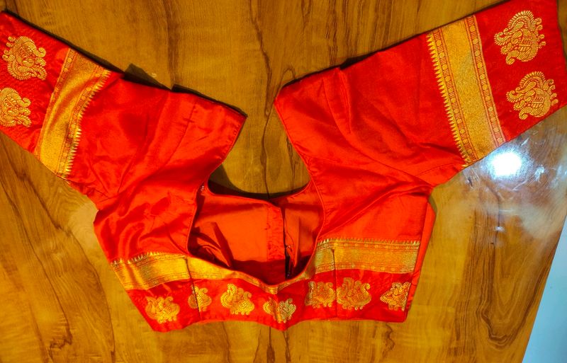 Banarasi Silk Saree With Blouse