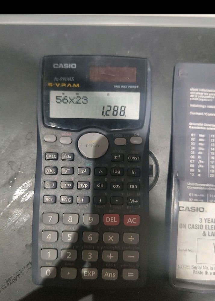 CASIO Scientific Calculator