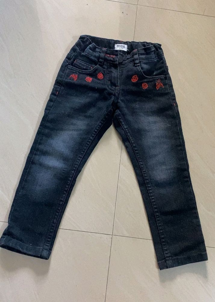 Rare Used Branded Denims For Kids Girl (2 - 3 Year