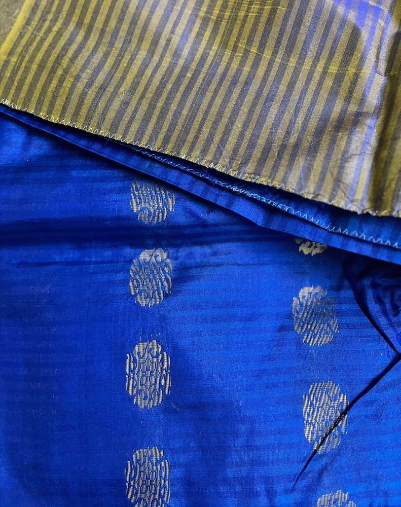 Silk Royal Blue Color Saree