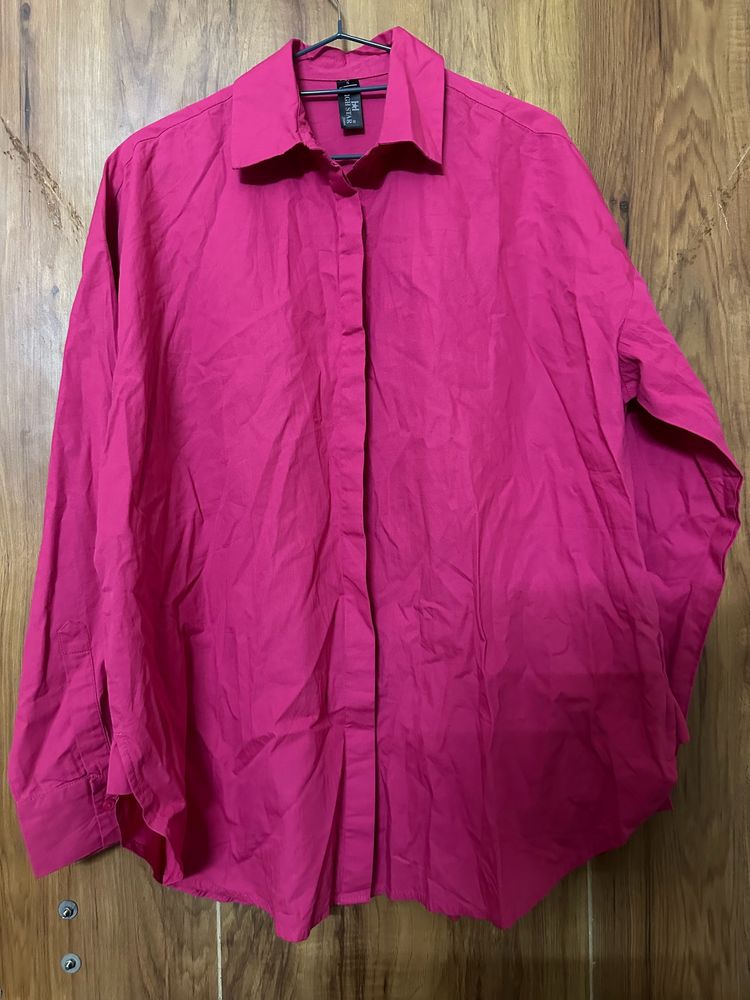 high star hot pink shirt