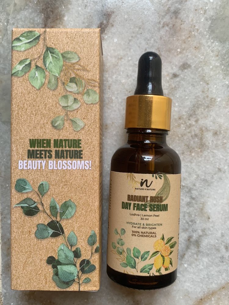 RADIANT RISH DAY FACE SERUM BY NATURE 4 Natur