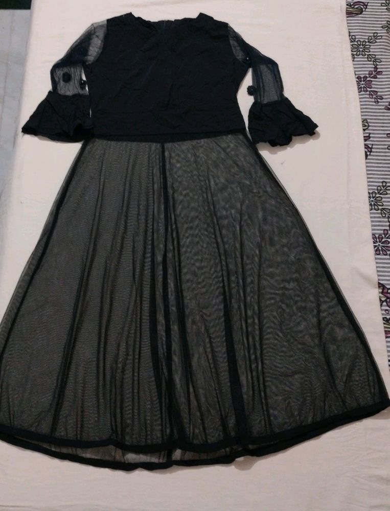 Black Anarkali Suit