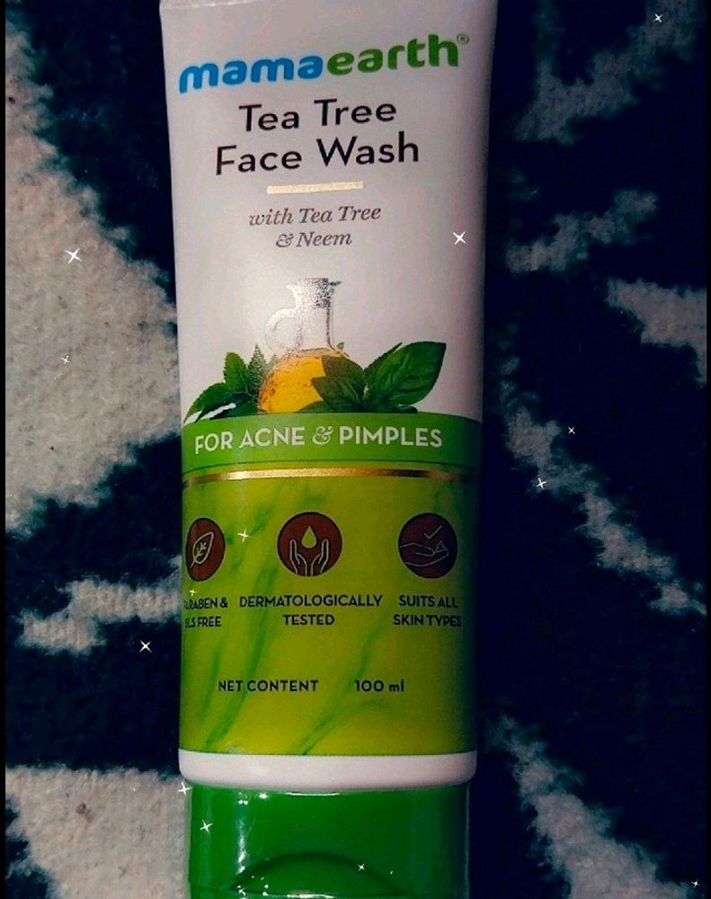 Mamaearth Tee Tree Face Wash New Unsealed No Coin