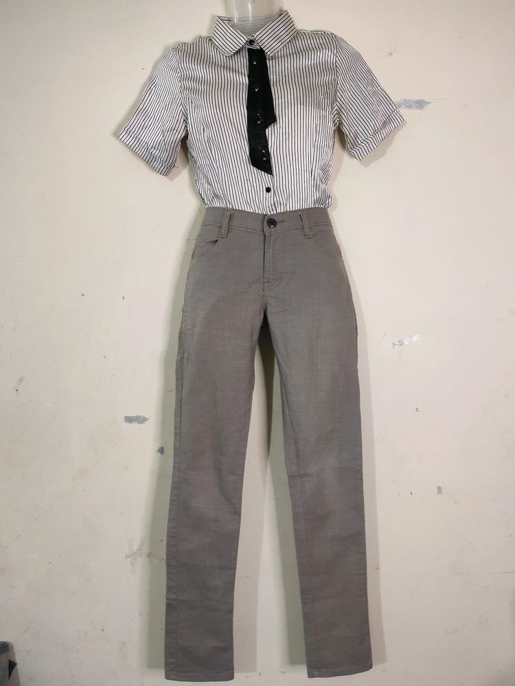 Unisex tailored trousers