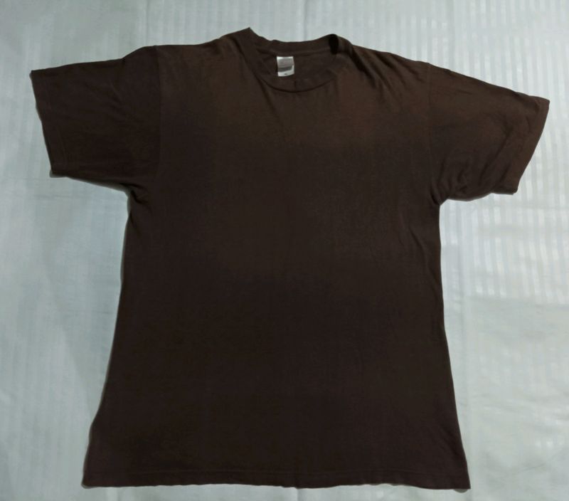 Men Brown T-shirt