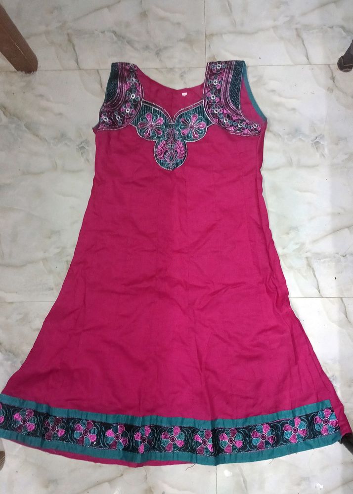 Embroidered Anarkali Kurta