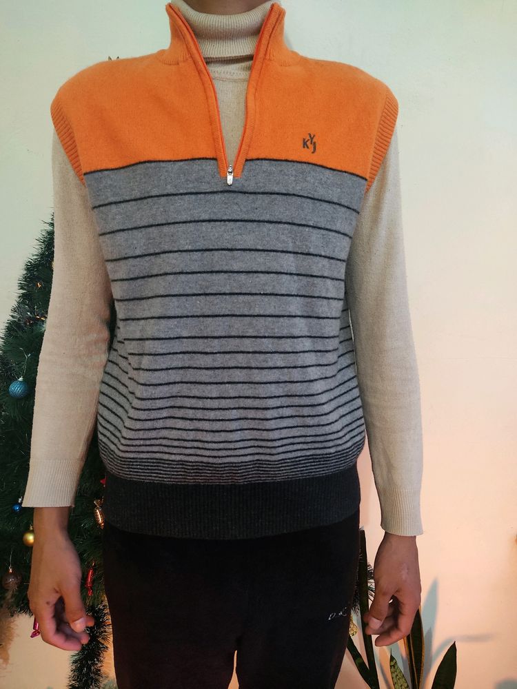 Mens Half Sweater