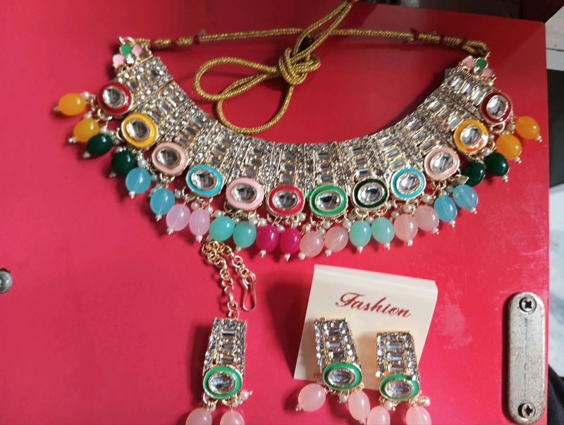 Multi Colour Beautiful Necklace