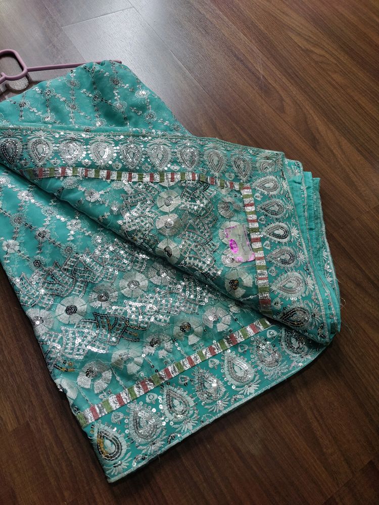 Heavy Designer Work Saree