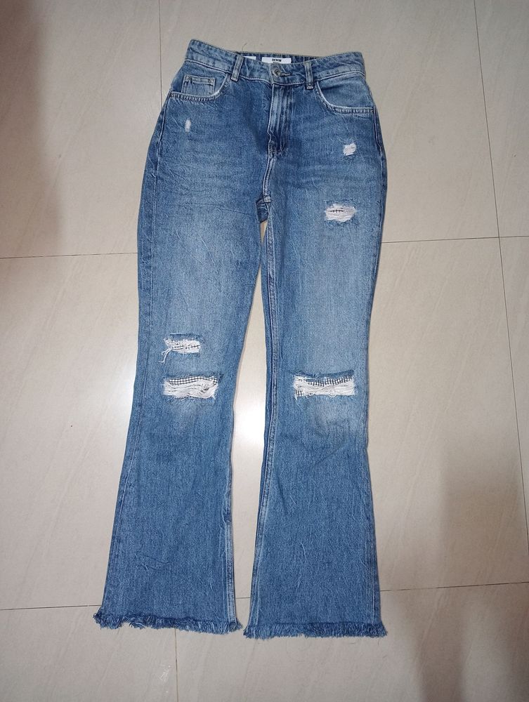 Light Blue Bootcut Jeans