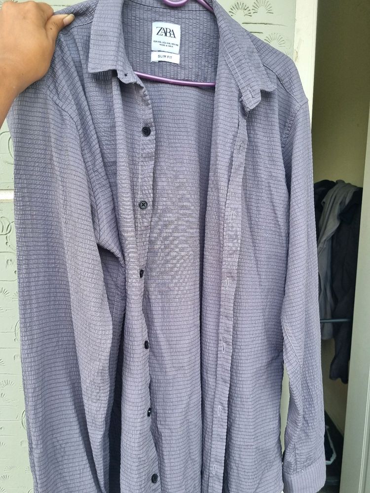 ZARA Light Purple Shirt, NEVER USED