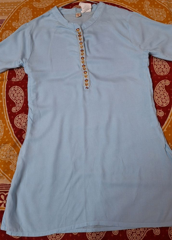 Blue Kurta For Women