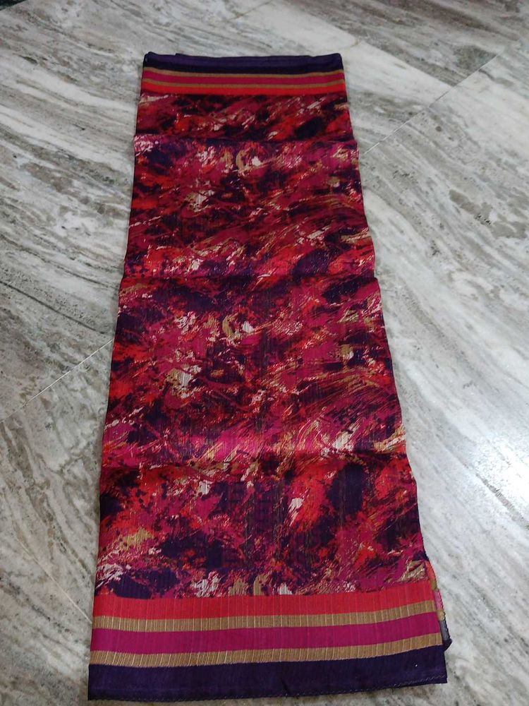 Cotton Digital Print Saree