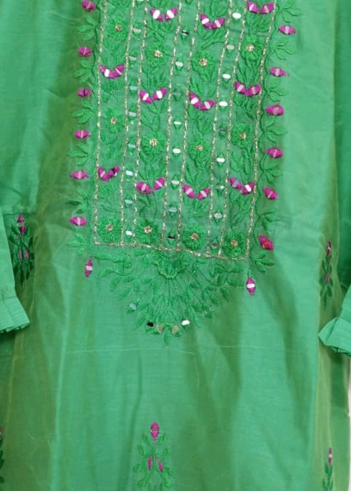 Designer Mirror Work Kurti