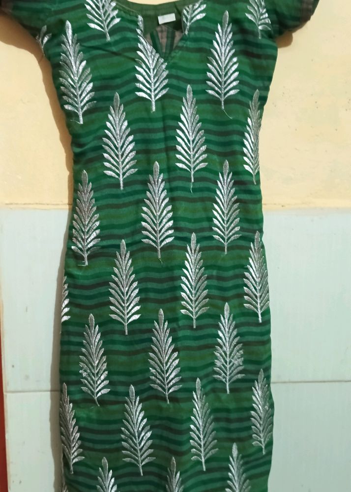 Kurti Green Color - limited Offer