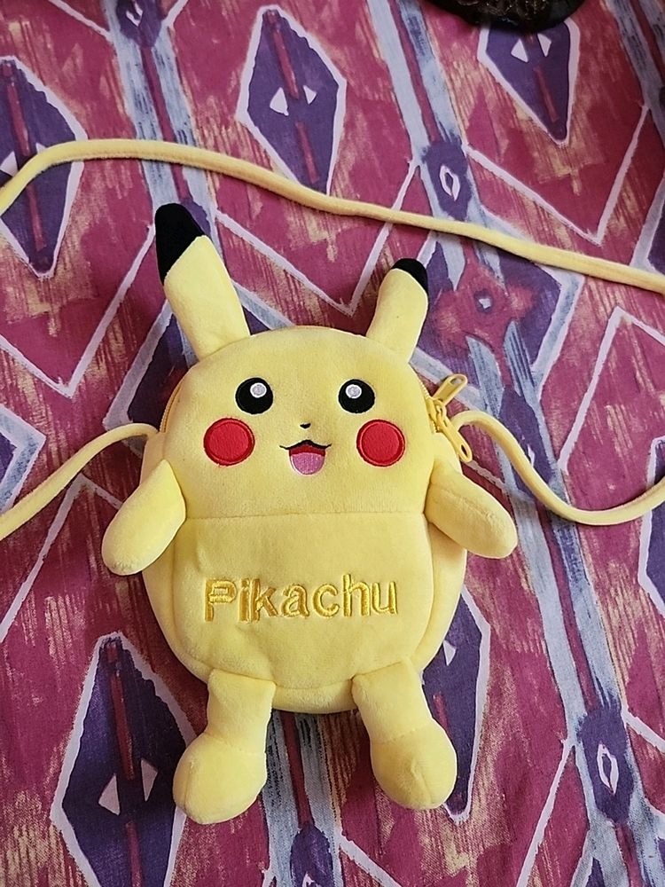 Cute Pikachu Sling Bag