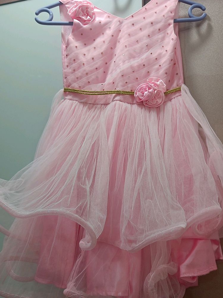 Pink Baby Girl Frock