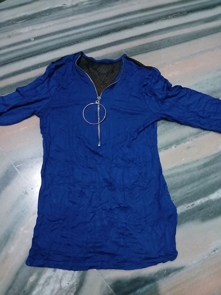 Blue Hot Top, Xs Size, Never Used