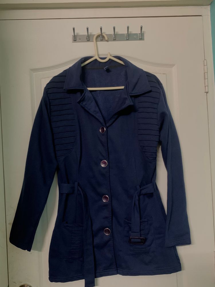 Blue overcoat, Xl size