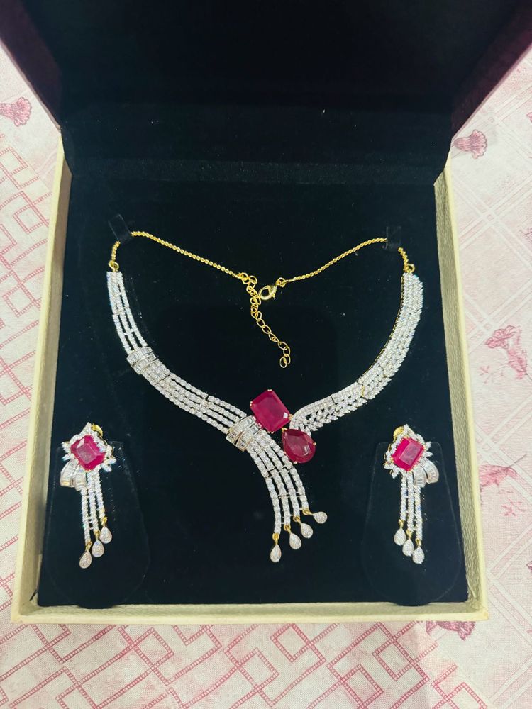 Beautiful ruby set