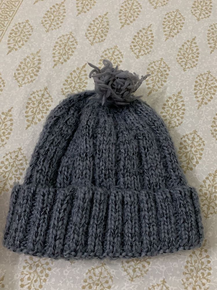 Wool Biene Cap For Kids