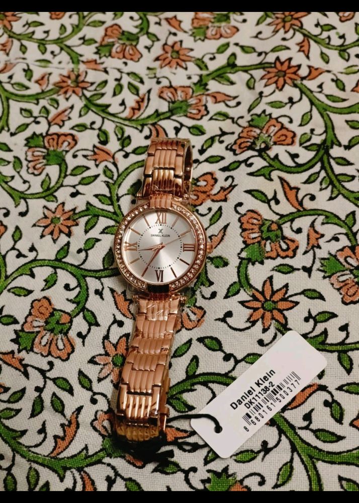 Daniel Klein Rose Gold Watch