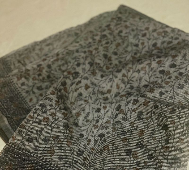 Sambalpuri Grey Saree